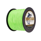 1000M 1094Yds Fluo Green 6lb-100lb HERCULES PE Braided Fishing Line 4 Strands