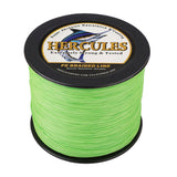 2000M 2187Yds Fluo Green 10lb-200lb HERCULES PE Braided Fishing Line 8 Strands