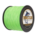 2000M 2187Yds Fluo Green 10lb-200lb HERCULES PE Braided Fishing Line 8 Strands