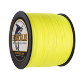 1000M 1094Yds Fluo Yellow 10lb-300lb HERCULES PE Braided Fishing Line 8 Strands