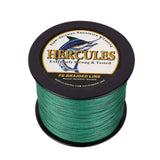 1000M 1094Yds Green 6lb-100lb HERCULES PE Braided Fishing Line 4 Strands