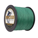 1000M 1094Yds Green 6lb-100lb HERCULES PE Braided Fishing Line 4 Strands