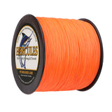 1000M 1094Yds Orange 10lb-300lb HERCULES PE Braided Fishing Line 8 Strands