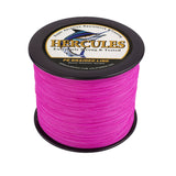 1000M 1094Yds Pink 6lb-100lb HERCULES PE PE Braided Fishing Line 4 Strands