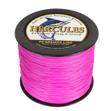 1500M 1640Yds Pink 10lb-200lb HERCULES PE Braided Fishing Line 8 Strands