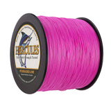 1000M 1094Yds Pink 10lb-300lb HERCULES PE Braided Fishing Line 8 Strands