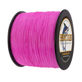 1000M 1094Yds Pink 10lb-300lb HERCULES PE Braided Fishing Line 8 Strands