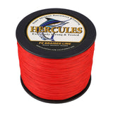 1000M 1094Yds Red 10lb-300lb HERCULES PE Braided Fishing Line 8 Strands