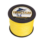 1000M 1094Yds Yellow 6lb-100lb HERCULES PE Braided Fishing Line 4 Strands