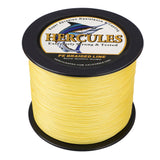 1000M 1094Yds Yellow 10lb-300lb HERCULES PE Braided Fishing Line 8 Strands