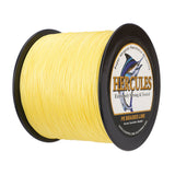 1000M 1094Yds Yellow 10lb-300lb HERCULES PE Braided Fishing Line 8 Strands