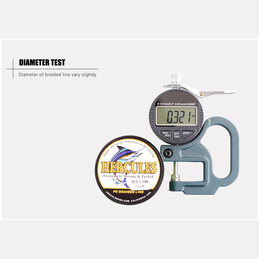 1000M 1094Yds Camo Blue 10lb-300lb HERCULES PE Braided Fishing Line 8 Strands