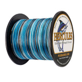 100M 109Yds Camo Blue 10lb-300lb HERCULES PE Braided Fishing Line 8 Strands