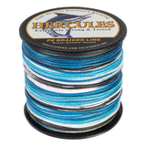 100M 109Yds Camo Blue 10lb-300lb HERCULES PE Braided Fishing Line 8 Strands