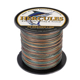 100M 109Yds Camouflage 6lb-100lb HERCULES PE Braided Fishing Line 4 Strands