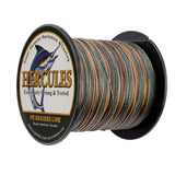 100M 109Yds Camouflage 6lb-100lb HERCULES PE Braided Fishing Line 4 Strands