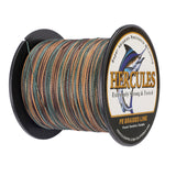 100M 109Yds Camouflage 6lb-100lb HERCULES PE Braided Fishing Line 4 Strands