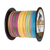 100M 109Yds Multicolor 6lb-100lb HERCULES PE Braided Fishing Line 4 Strands