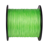 100M 109Yds Fluo Green 6lb-100lb HERCULES PE Braided Fishing Line 4 Strands