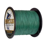 100M 109Yds Green 6lb-100lb HERCULES PE Braided Fishing Line 4 Strands