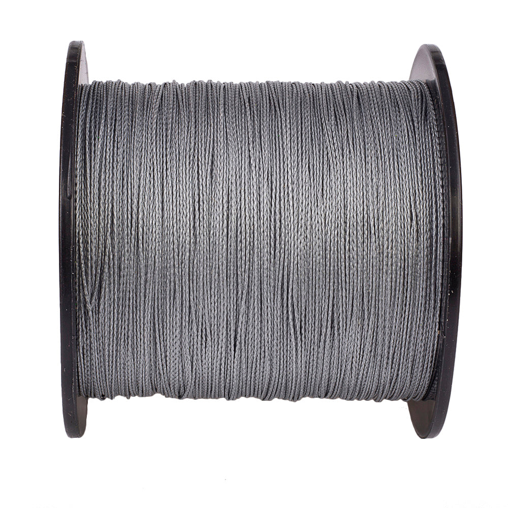 100M 109Yds Grey 6lb-100lb HERCULES PE Braided Fishing Line 4 Strands