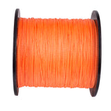 100M 109Yds Orange 6lb-100lb HERCULES PE Braided Fishing Line 4 Strands