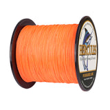 100M 109Yds Orange 6lb-100lb HERCULES PE Braided Fishing Line 4 Strands