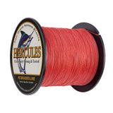 100M 109Yds Red 6lb-100lb HERCULES PE Braided Fishing Line 4 Strands