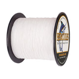 100M 109Yds White 6lb-100lb HERCULES PE Braided Fishing Line 4 Strands