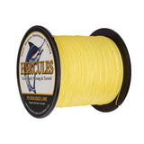 100M 109Yds Yellow 6lb-100lb HERCULES PE Braided Fishing Line 4 Strands