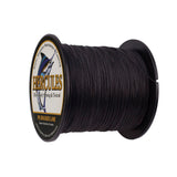 100M 109Yds Black 10lb-300lb HERCULES PE Braided Fishing Line 8 Strands