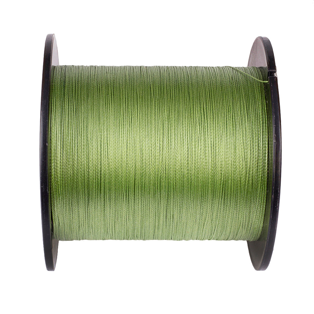100M 109Yds Army Green 6lb-100lb HERCULES PE Braided Fishing Line 4 Strands