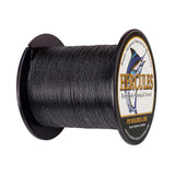 100M 109Yds Black 6lb-100lb HERCULES PE Braided Fishing Line 4 Strands