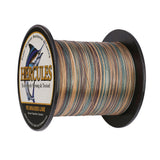 100M 109Yds Camouflage 6lb-100lb HERCULES PE Braided Fishing Line 4 Strands