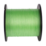 100M 109Yds Fluo Green 6lb-100lb HERCULES PE Braided Fishing Line 4 Strands