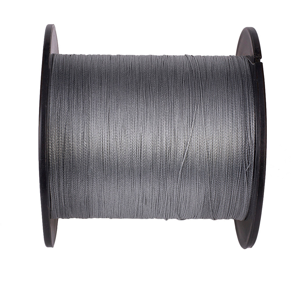 100M 109Yds Grey 6lb-100lb HERCULES PE Braided Fishing Line 4 Strands