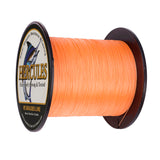 100M 109Yds Orange 6lb-100lb HERCULES PE Braided Fishing Line 4 Strands