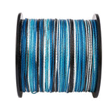100M 109Yds Camo Blue 6lb-100lb HERCULES PE Braided Fishing Line 4 Strands
