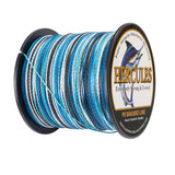 100M 109Yds Camo Blue 6lb-100lb HERCULES PE Braided Fishing Line 4 Strands