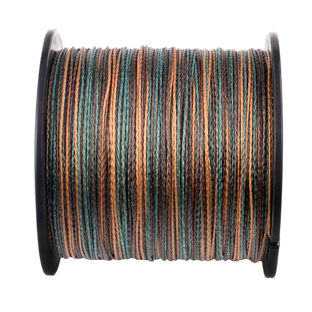 100M 109Yds Camouflage 6lb-100lb HERCULES PE Braided Fishing Line 4 Strands