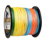 100M 109Yds Multicolor 6lb-100lb HERCULES PE Braided Fishing Line 4 Strands
