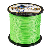 100M 109Yds Fluo Green 6lb-100lb HERCULES PE Braided Fishing Line 4 Strands