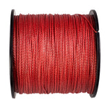 100M 109Yds Red 6lb-100lb HERCULES PE Braided Fishing Line 4 Strands