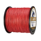 100M 109Yds Red 6lb-100lb HERCULES PE Braided Fishing Line 4 Strands