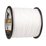 100M 109Yds White 6lb-100lb HERCULES PE Braided Fishing Line 4 Strands