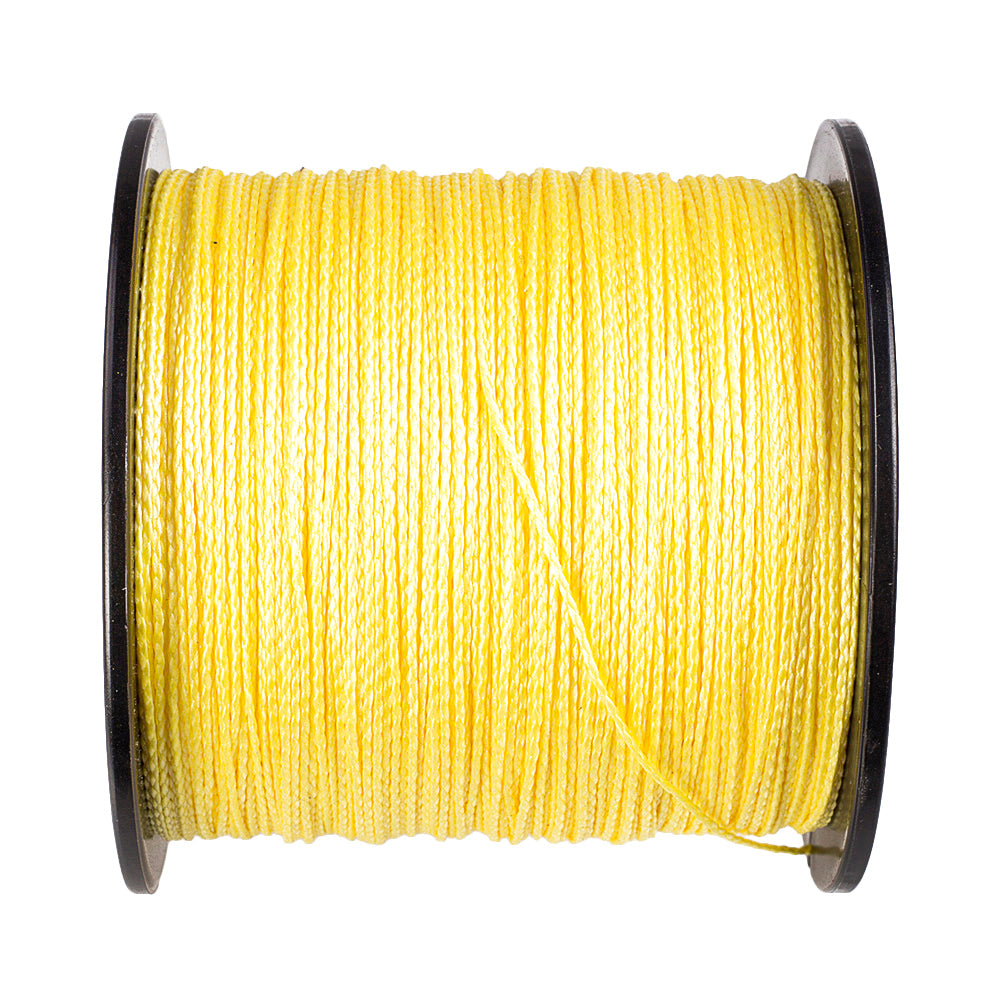 100M 109Yds Yellow 6lb-100lb HERCULES PE Braided Fishing Line 4 Strands