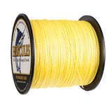 100M 109Yds Yellow 6lb-100lb HERCULES PE Braided Fishing Line 4 Strands