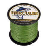 100M 109Yds Army Green 10lb-300lb HERCULES PE Braided Fishing Line 8 Strands