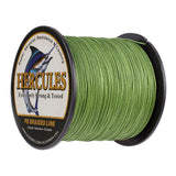 100M 109Yds Army Green 10lb-300lb HERCULES PE Braided Fishing Line 8 Strands