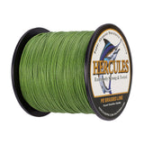 100M 109Yds Army Green 10lb-300lb HERCULES PE Braided Fishing Line 8 Strands